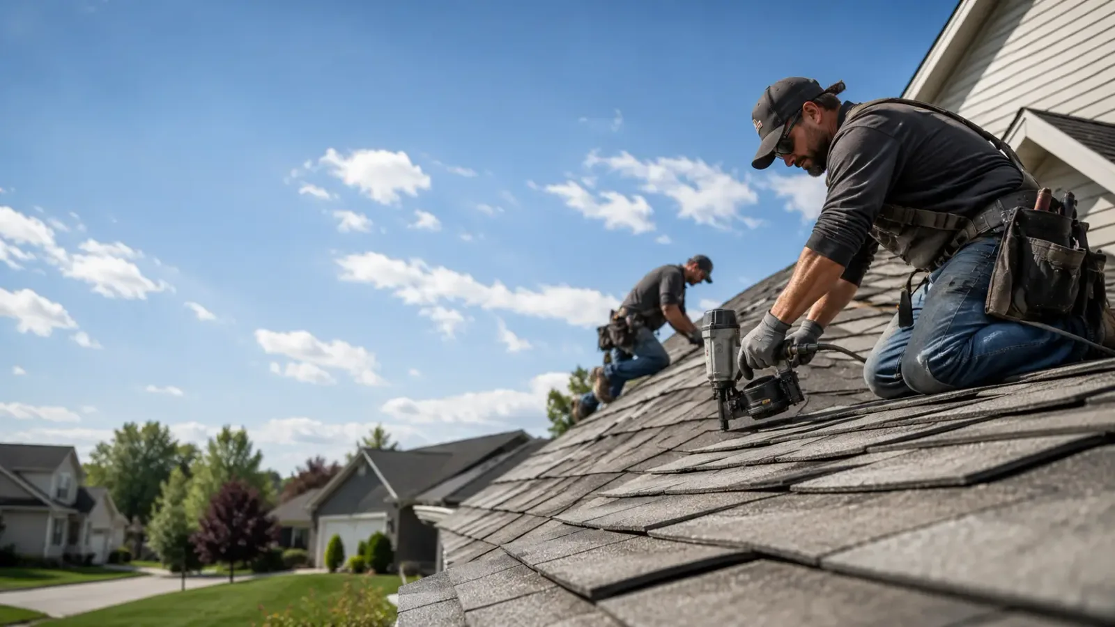 Storm Damage Roof Repair in Cranesville, PA near me